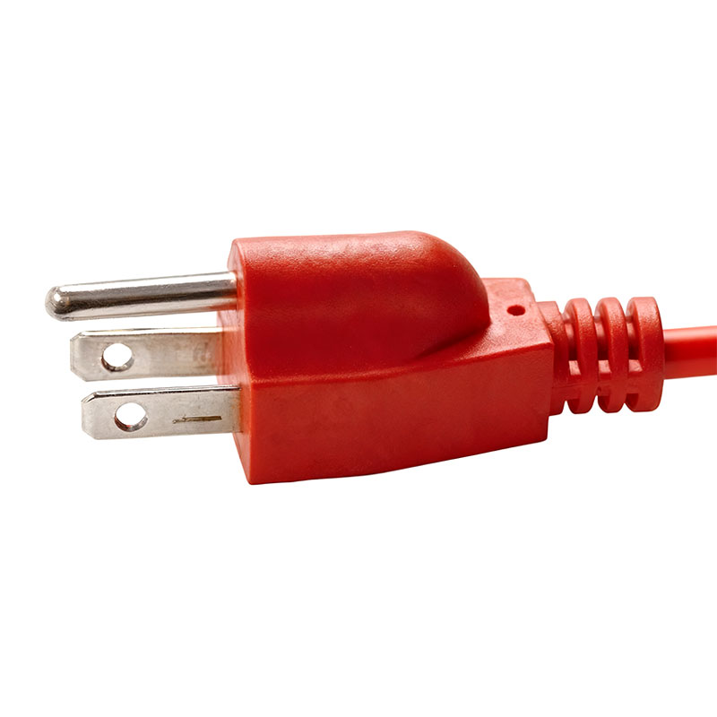 American Standard 2-stifts platt kontakt 2-stifts rund nätsladd