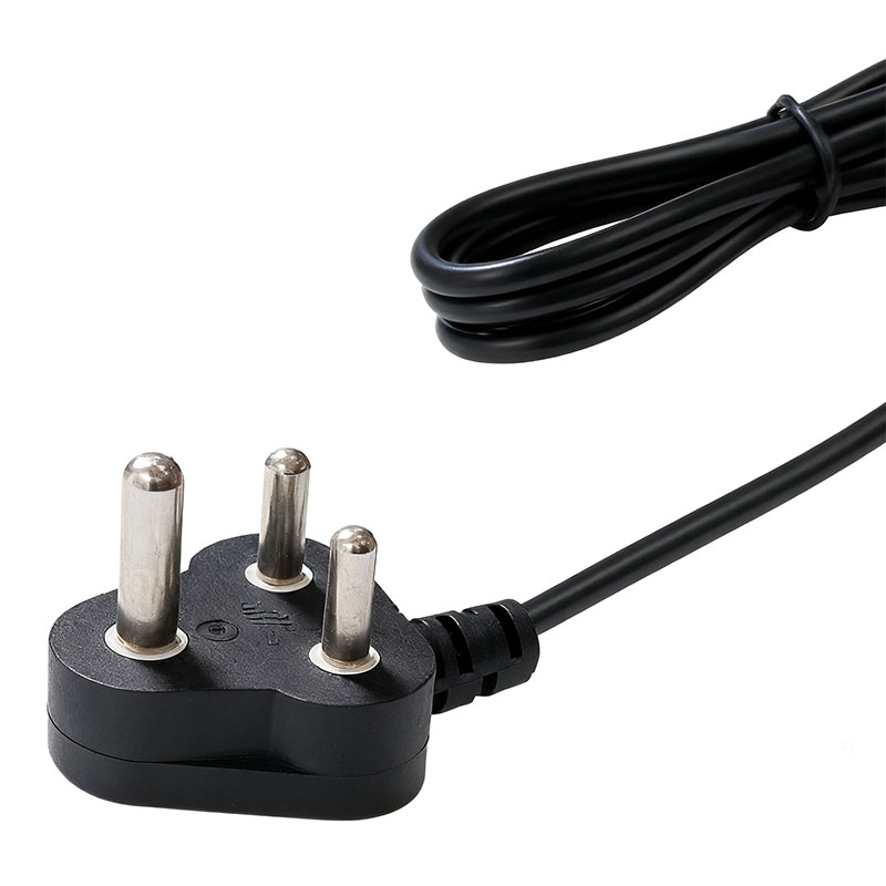 Sydafrika Standard 16A 250V 3-stiftskontakt Elsladdar