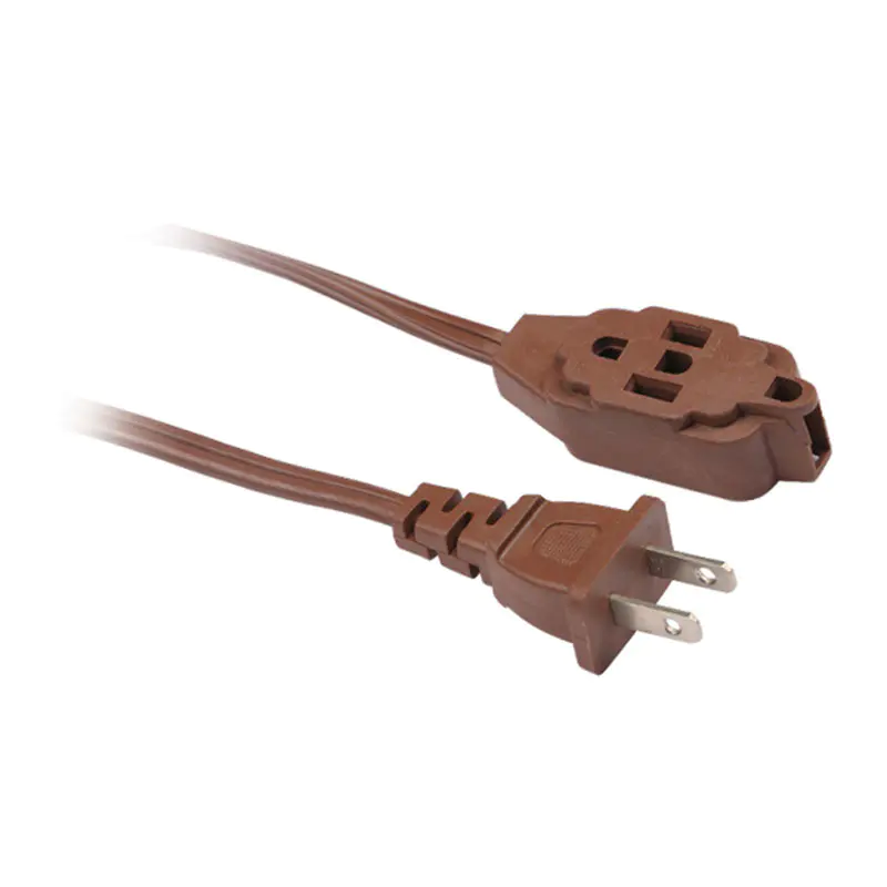12v American Standard Spt hushållsförlängningssladd med tvåstiftskontakt och multiuttag FP-690,FP-691,FP-692,FP-693,FP-688,FP-689